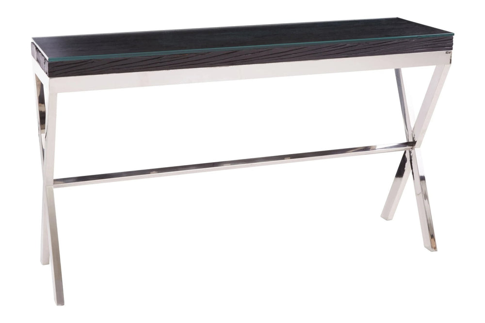 Kerala Console Table With Crossed Legs - XShowhome Limited - Xshowhome