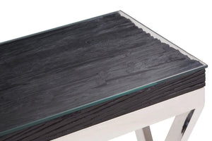 Kerala Console Table With Crossed Legs - XShowhome Limited - Xshowhome