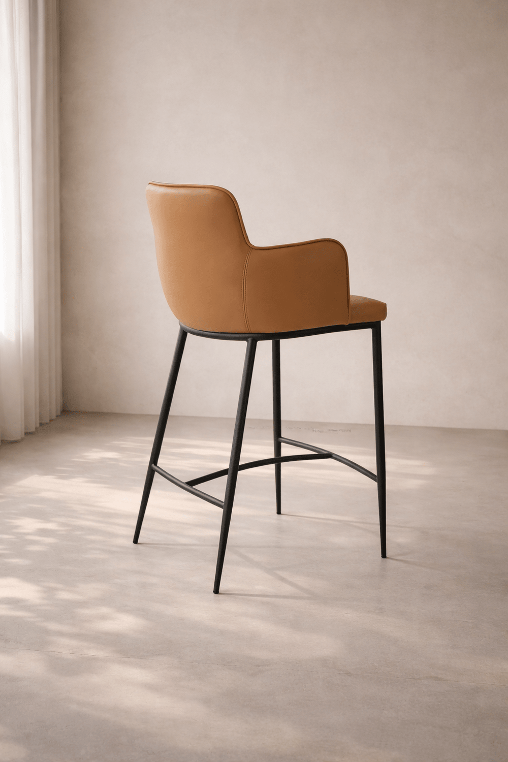 Kim Counter Stool - Tan - XShowhome Limited - Tommy Franks