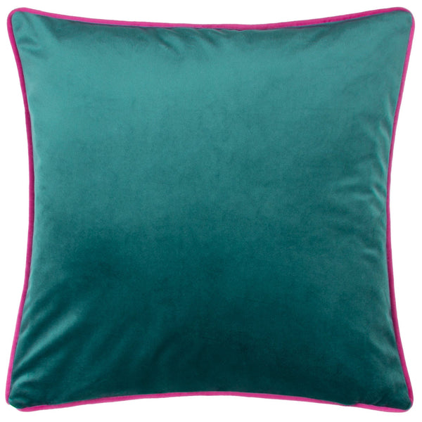 Km Floral Collage 43x43 Piped Feather Filled Cushionase - Canwell Interiors Limited - Riva