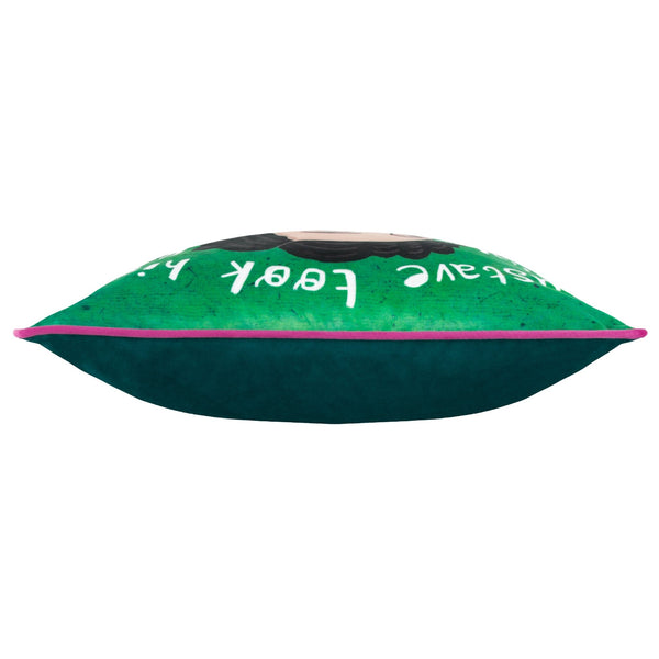 Km Gustave 43x43 Piped Feather Filled Cushion - Canwell Interiors Limited - Riva