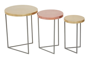 Kobra Set Of Three Tables - Canwell Interiors Limited - Xshowhome