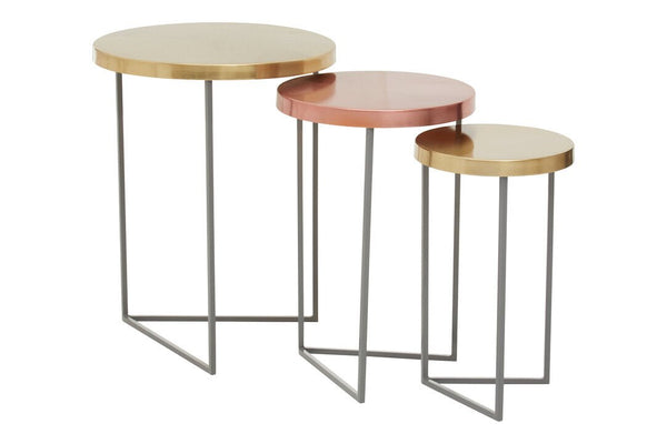 Kobra Set Of Three Tables - Canwell Interiors Limited - Xshowhome