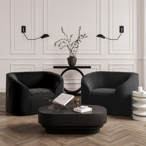Kuma Black Coffee Table - Canwell Interiors Limited - Canwell