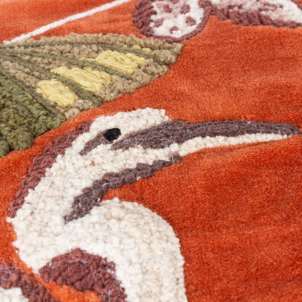 Kushiro 50x50 Feather Filled Cushion Coral - Canwell Interiors Limited - Riva