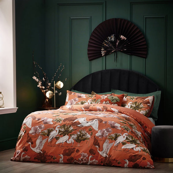 Kushiro Super King Size Duvet Set Coral - XShowhome Limited - Riva