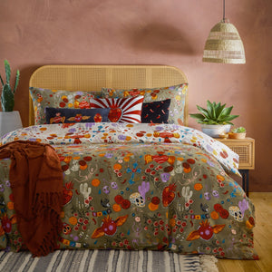 La Vida King Size Duvet Set Multi - Canwell Interiors Limited - Riva