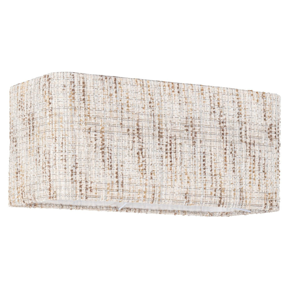 Lampshade Filou cream coco rectangle large - Canwell Interiors Limited - Richmond