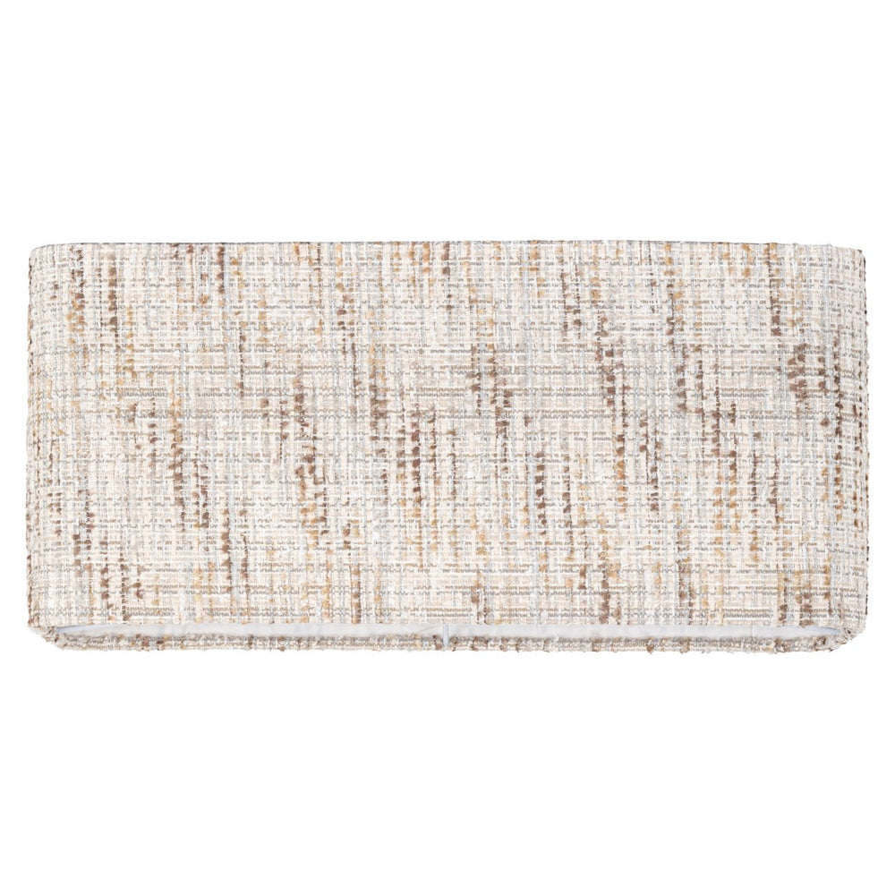 Lampshade Filou cream coco rectangle large - Canwell Interiors Limited - Richmond