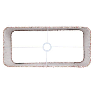 Lampshade Live trendy rose rectangle large - Canwell Interiors Limited - Richmond