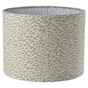 Lampshade Zena beige leopard 50Ø - Canwell Interiors Limited - Richmond