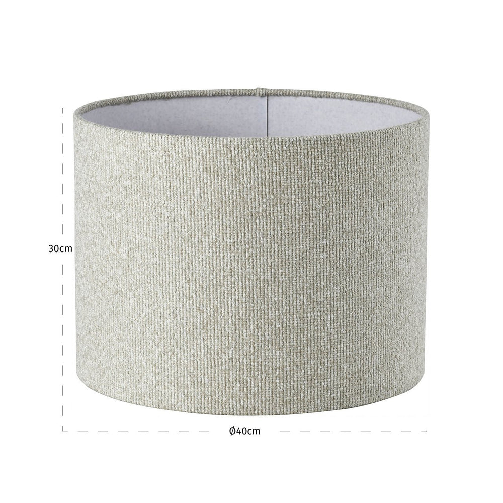 Lampshade Zera biscotti 40Ø - Canwell Interiors Limited - Richmond