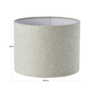 Lampshade Zera biscotti 40Ø - Canwell Interiors Limited - Richmond