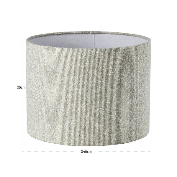 Lampshade Zera biscotti 40Ø - Canwell Interiors Limited - Richmond