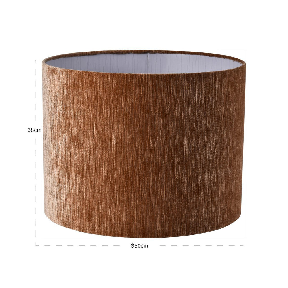 Lampshade Ziba Be straight mocha mousse 50Ø - Canwell Interiors Limited - Richmond