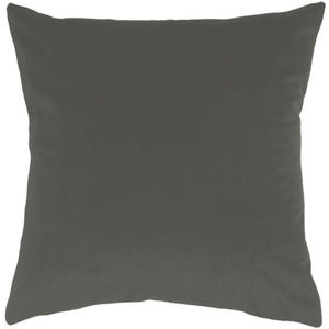 Landscape 43x43 Feather Filled Cushion Dark Grey/ochre - Canwell Interiors Limited - Riva