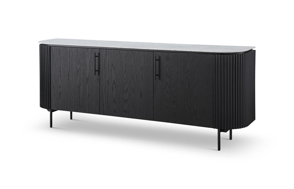 Lantine Marble Buffet - Black Oak - XShowhome Limited - Tommy Franks