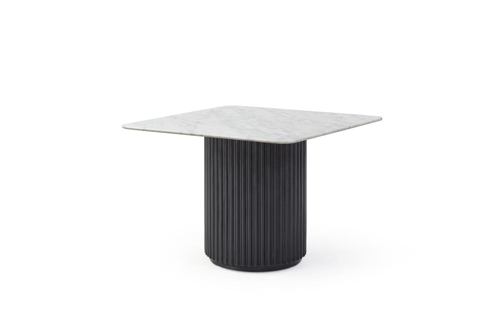 Lantine Marble Side Table - Matt Black - XShowhome Limited - Tommy Franks