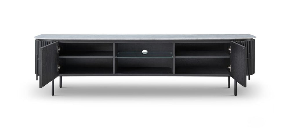 Lantine Marble TV Unit - Black Oak - XShowhome Limited - Tommy Franks