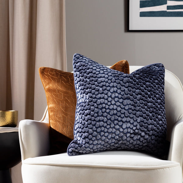 Lanzo 45x45 Feather Filled Cushion Dusk - Canwell Interiors Limited - Riva