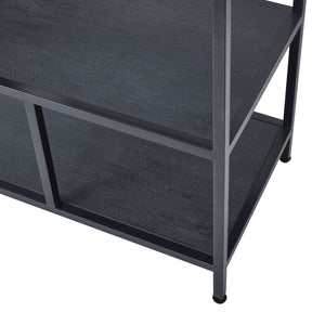 Large Black Multi Shelf Unit - Canwell Interiors Limited - Hills