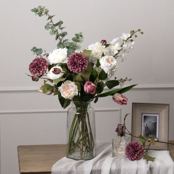 Large Cineraria Eucalyptus Spray - Canwell Interiors Limited - Hills