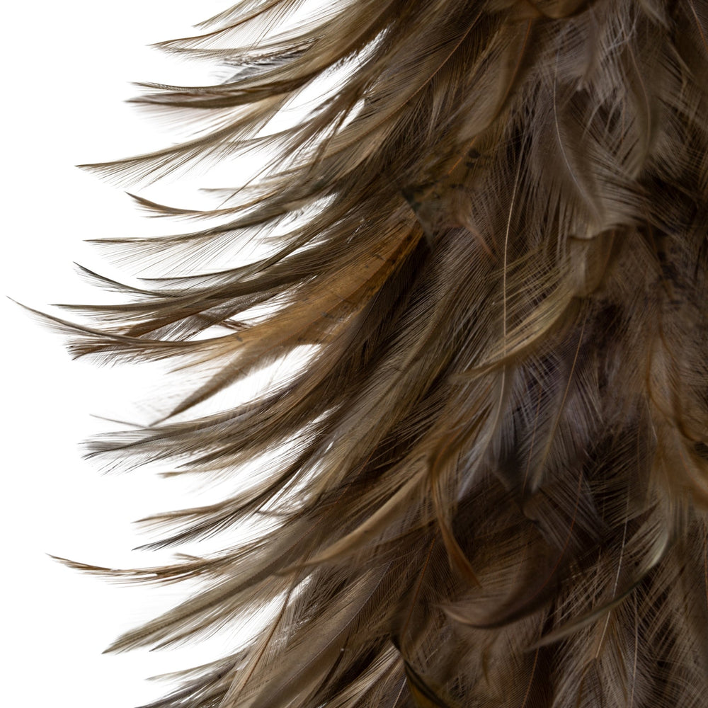 Large Fawn Feather Tree - Canwell Interiors Limited - Hills