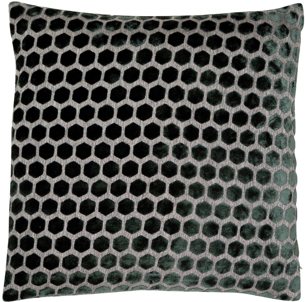 Malini Jorvik Pinegreen Cushion - Canwell Interiors Limited - Malini