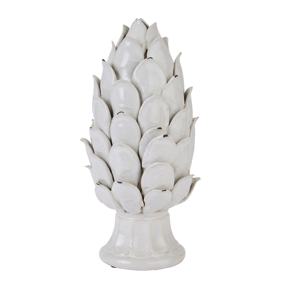 Large Ivory Chianti Artichoke - Canwell Interiors Limited - Hills