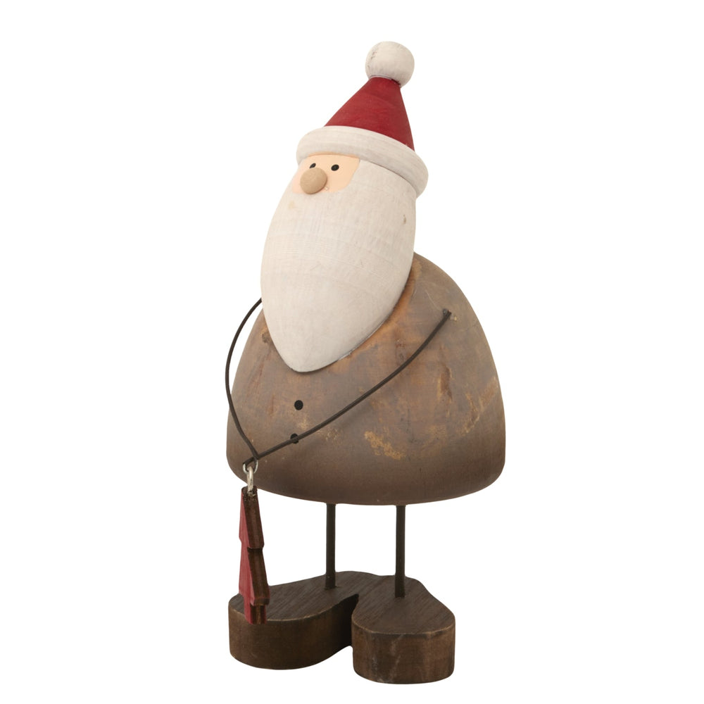 Large Rustic Santa with Tree Decoration - XShowhome Limited - Hills