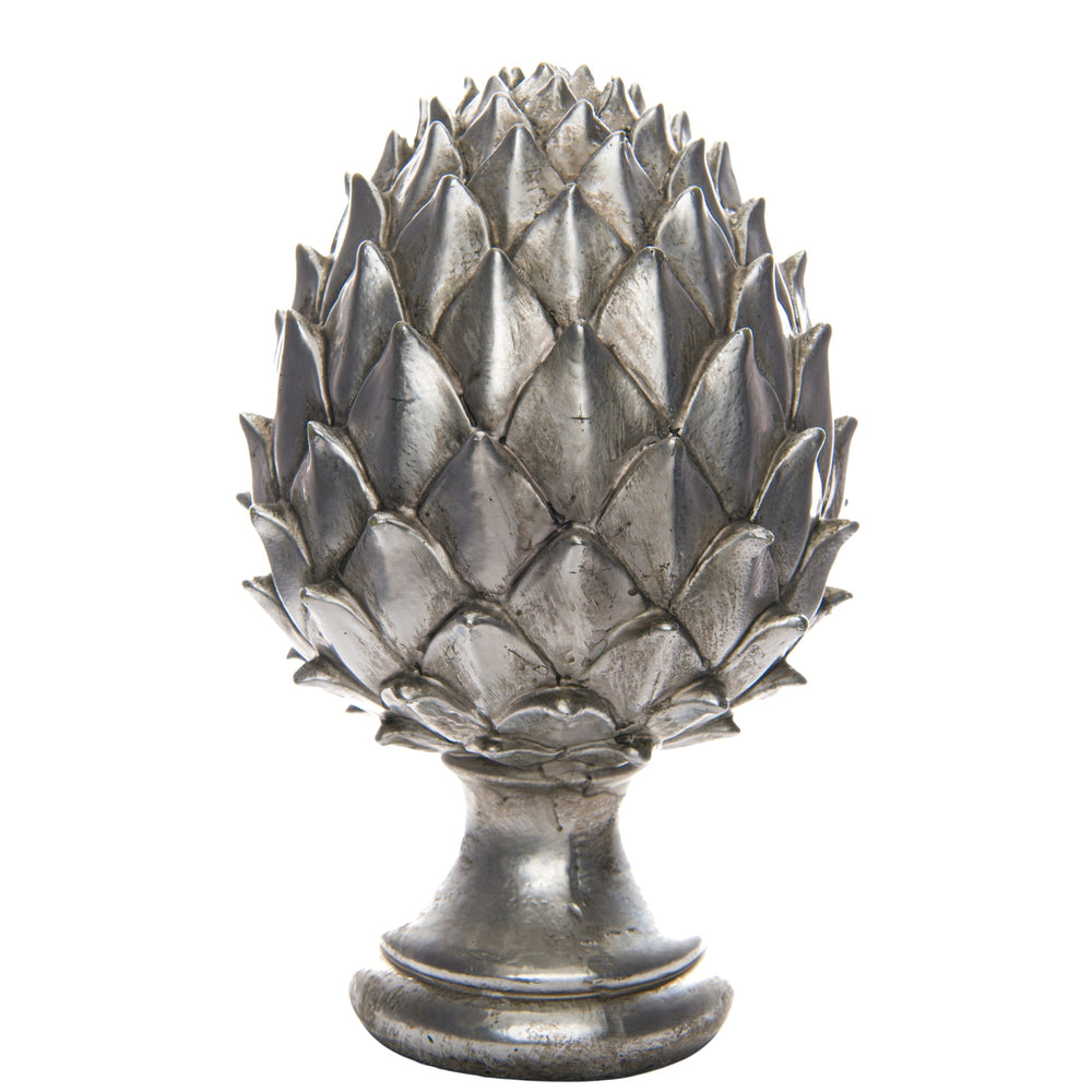 Large Silver Pinecone Finial - Canwell Interiors Limited - Hills