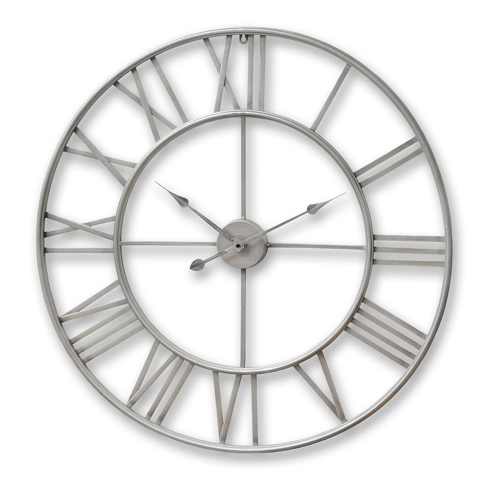 Large Silver Skeleton Wall Clock - XShowhome Limited - Hills