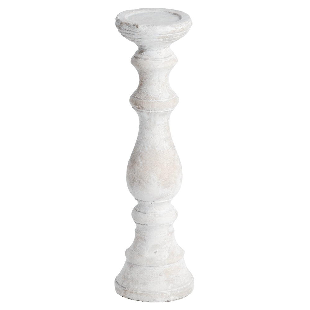Large Stone Candle Holder - Canwell Interiors Limited - Hills