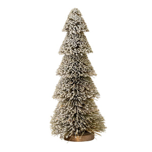 Large Tiered Snowy Brush Tree - Canwell Interiors Limited - Hills
