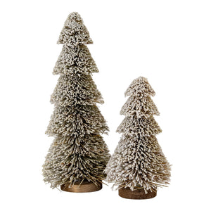 Large Tiered Snowy Brush Tree - Canwell Interiors Limited - Hills
