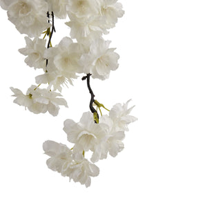 Large White Cherry Blossom Stem - Canwell Interiors Limited - Hills