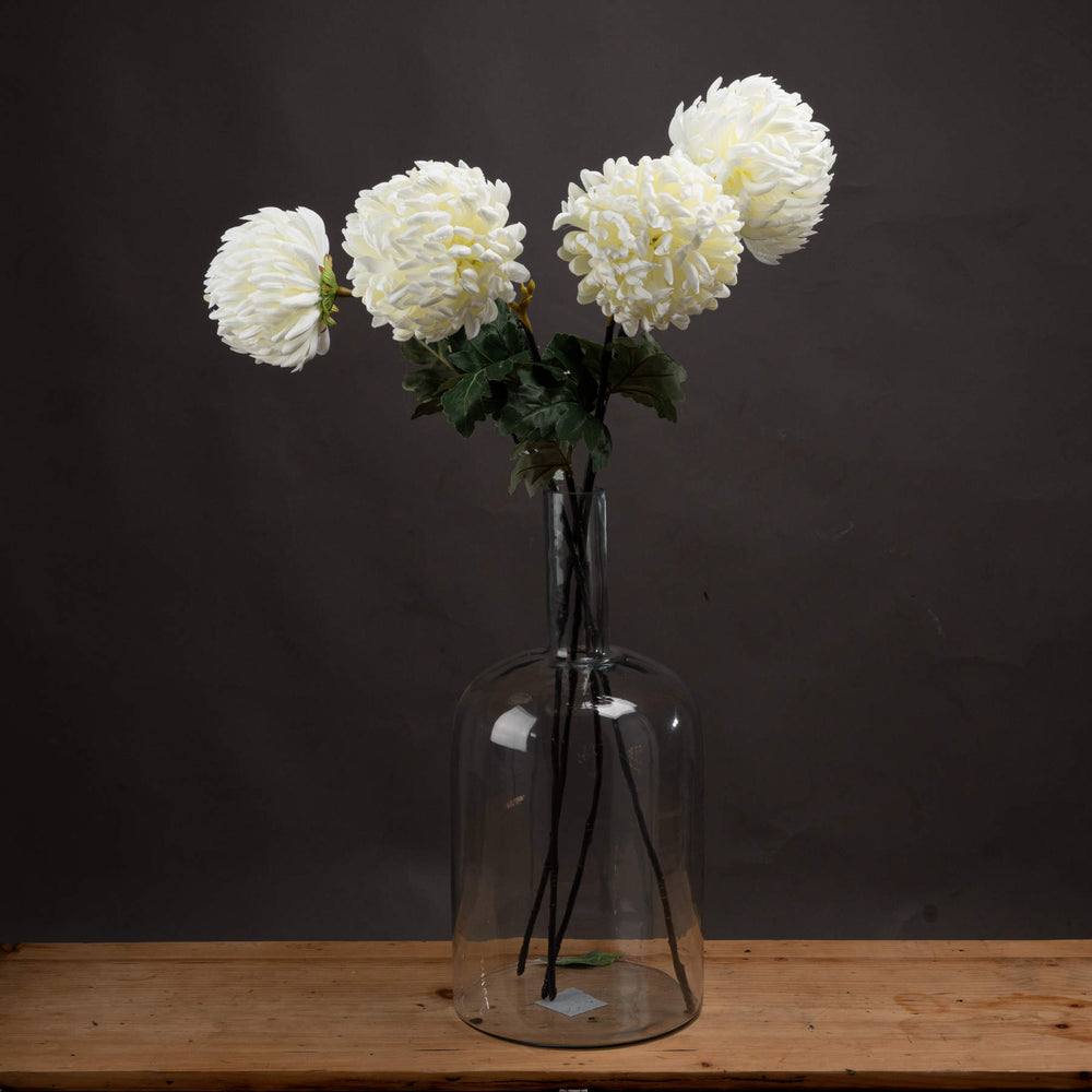 Large White Chrysanthemum - Canwell Interiors Limited - Hills