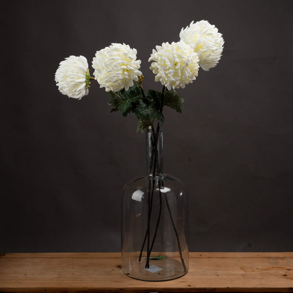 Large White Chrysanthemum - Canwell Interiors Limited - Hills