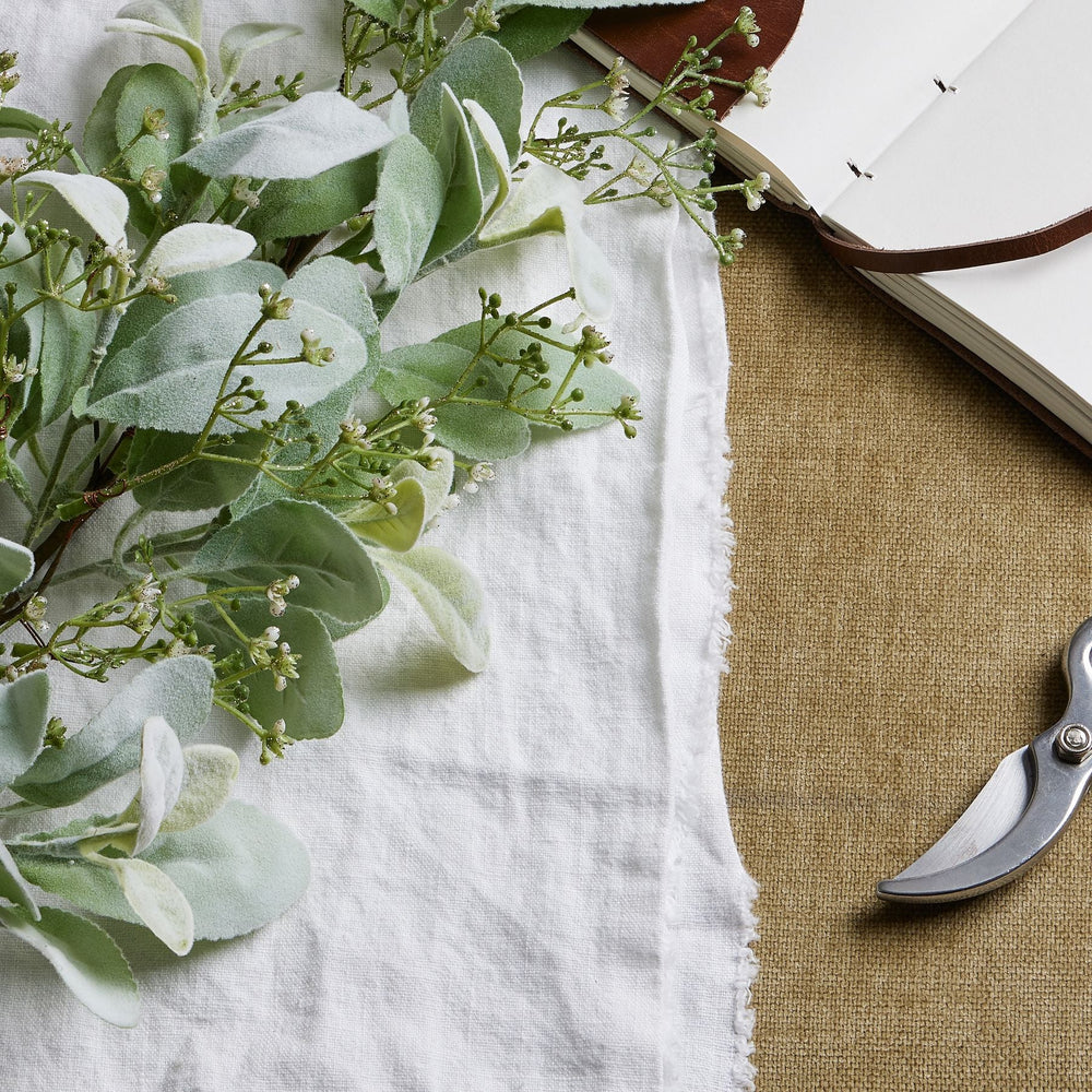 Large Winter Sprig With Lambs Ear And Wax Flower - Canwell Interiors Limited - Hills