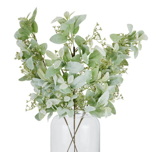 Large Winter Sprig With Lambs Ear And Wax Flower - Canwell Interiors Limited - Hills