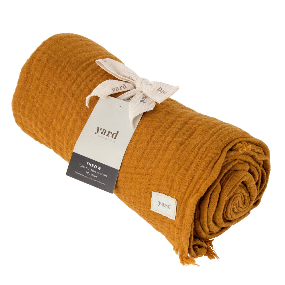 Lark 130x180 Throw Cumin - Canwell Interiors Limited - Riva