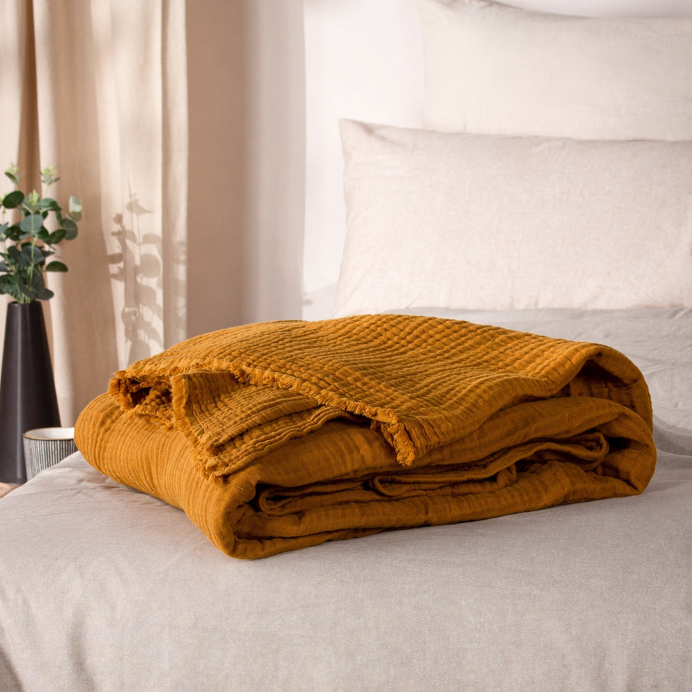 Lark 130x180 Throw Cumin - Canwell Interiors Limited - Riva