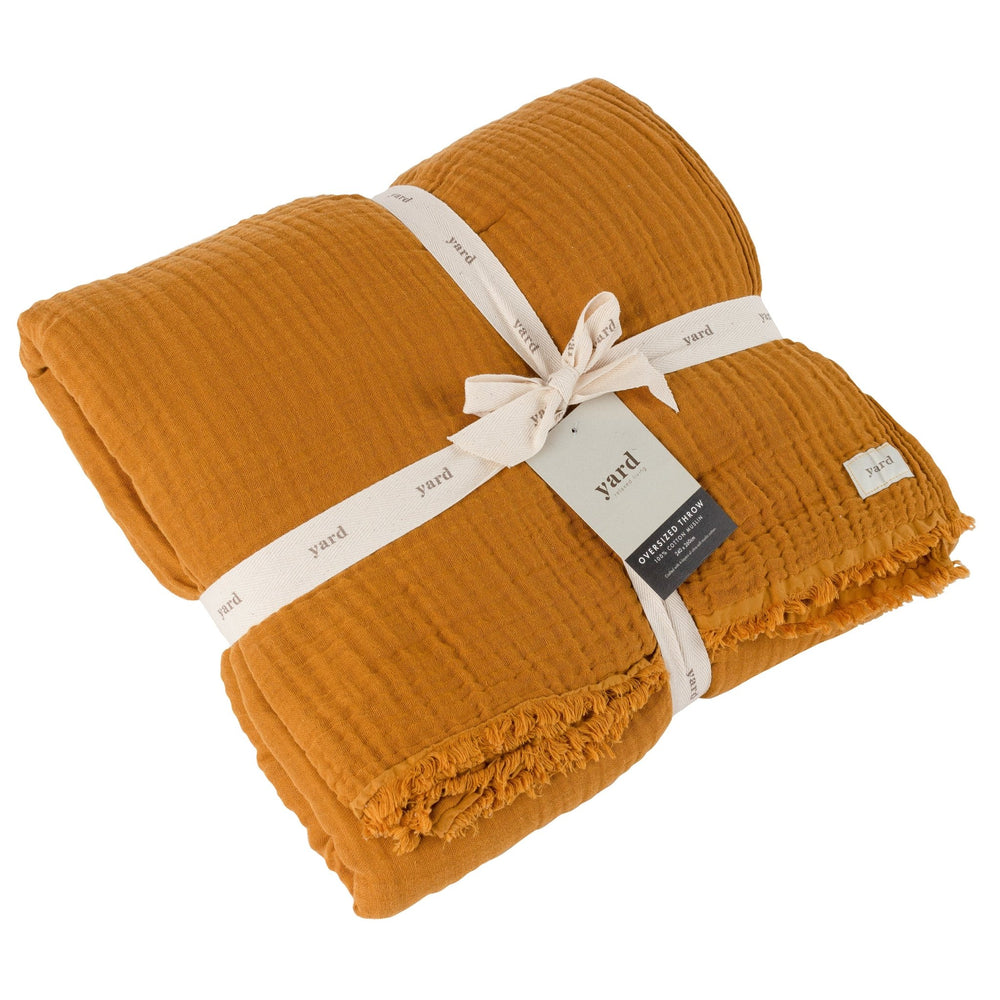 Lark 240x260 Throw Cumin - Canwell Interiors Limited - Riva