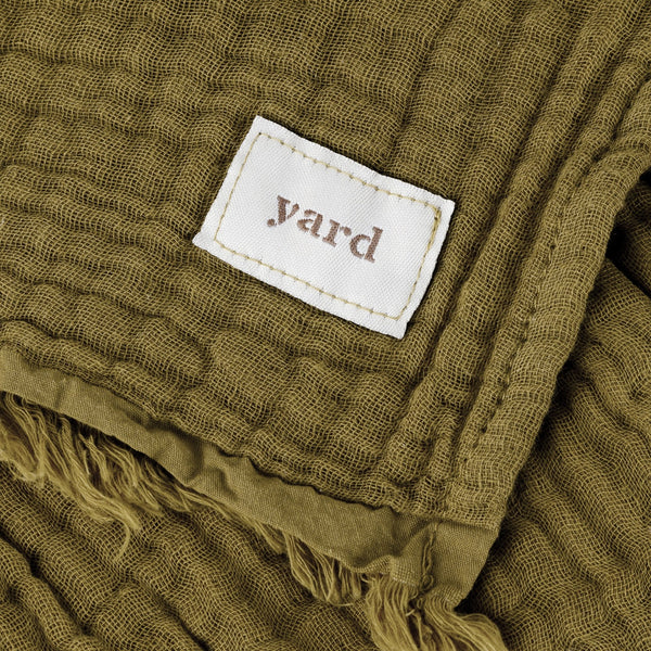 Lark 240x260 Throw Khaki - Canwell Interiors Limited - Riva