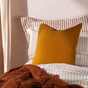 Lark 45x45 Feather Filled Cushion Cumin - Canwell Interiors Limited - Riva