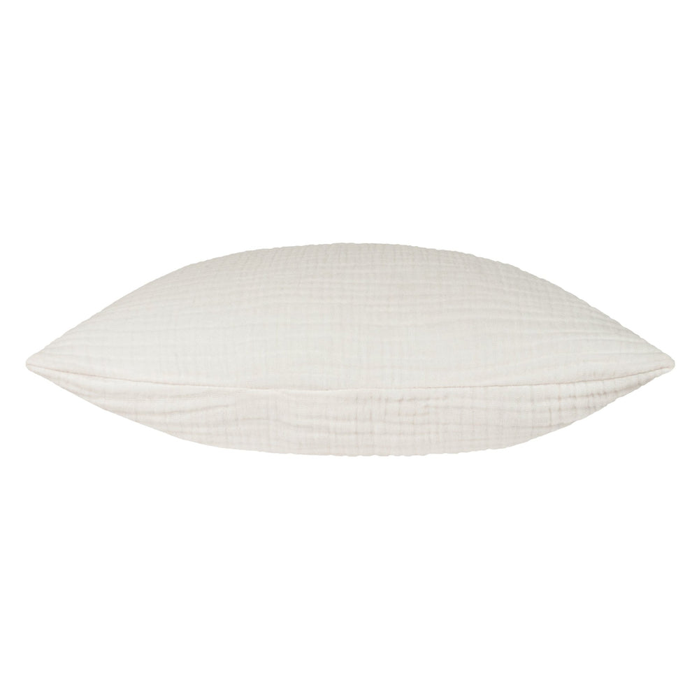 Lark 45x45 Feather Filled Cushion White - XShowhome Limited - Riva