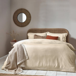 Lark Single Duvet Set Natural - Canwell Interiors Limited - Riva