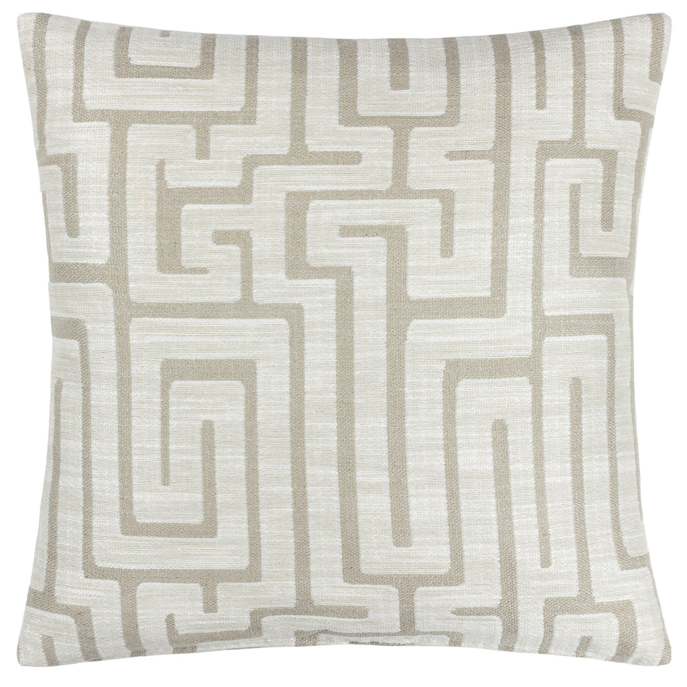 Lauder 45x45 Feather Filled Cushion Ecru - Canwell Interiors Limited - Riva