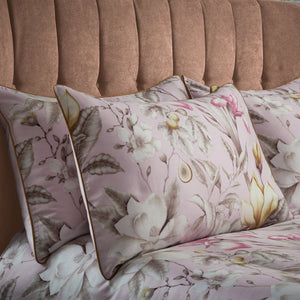 Lavish Piped Pillowcase Pairs Blush - Canwell Interiors Limited - Riva
