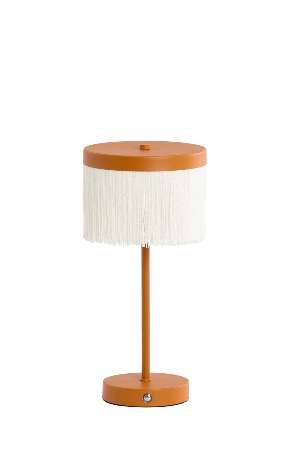 LED DINY Table Lamp — Matt Orange & Cream - Canwell Interiors Limited - Light & Living